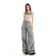 Women's Pants Quick-Dry Casual Pants for Men and Women  Wide-Leg Cargo Pants